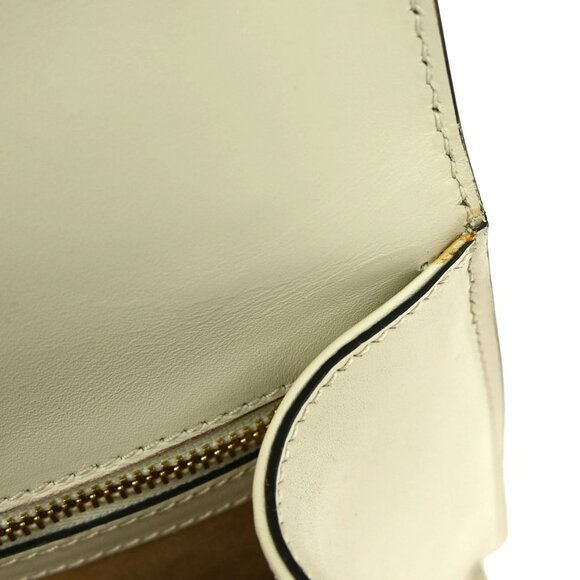 BUYIT Gucci White Sylvie Shoulder Bag 421882 001998 NQ03995 - Picture 9 of 10